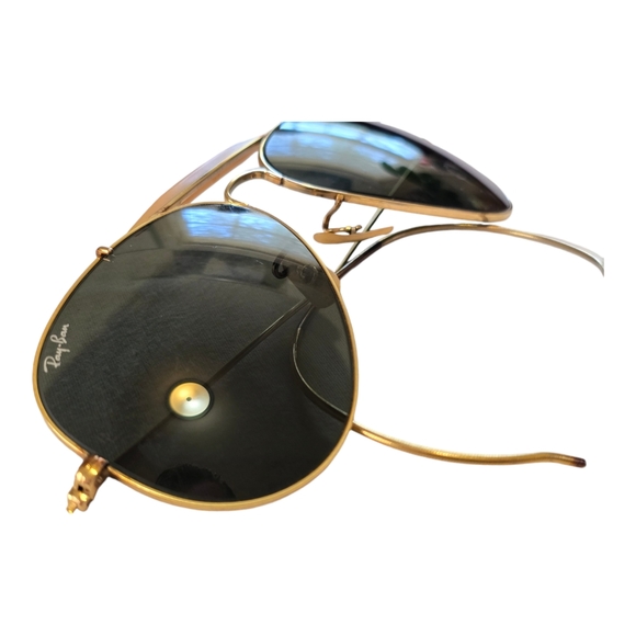 Vintage 1960s Bausch & Lomb Ray-ban Aviators - Picture 1 of 10